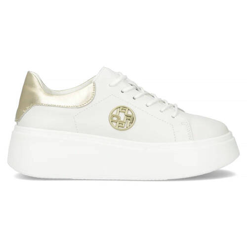 Filippo White Leather Sneakers