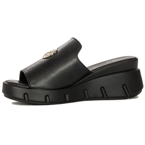 Filippo Women's DK3596/23 Sandals On Platform Black