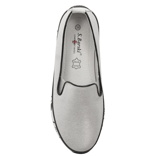 Filippo Women's Low shoes Leather Silver