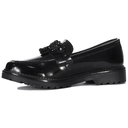 Filippo Women's Shoes Leather Lacquered Black