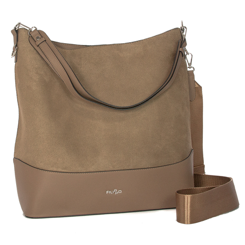 Filippo Women's Taupe Brown handbag