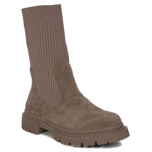 Filippo Women's beige insulated boots