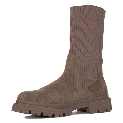 Filippo Women's beige insulated boots
