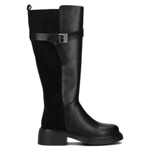 Filippo Women's black leather boots