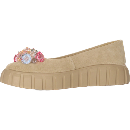 Filippo Women's platform Beige Low Shoes