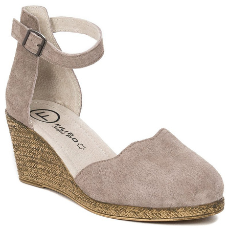 Filippo Women's shoes espadrilles on a wedge Sand Beige