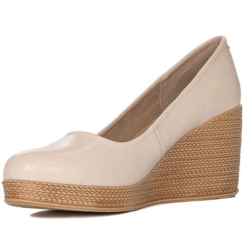 Filippo Women's shoes on a wedge Beige