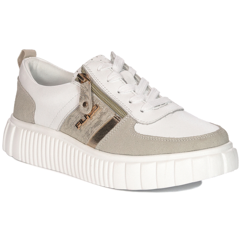 Filippo leather white Low Shoes Sneakers