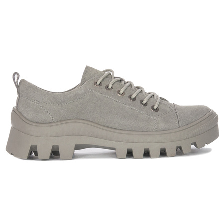 Filippo women's leather Grey shoes