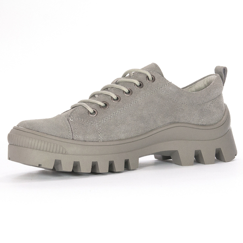 Filippo women's leather Grey shoes