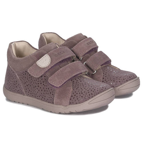 GEOX Children's Low shoes With Velcro DK Rose