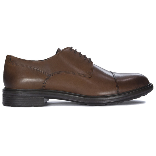 GEOX Men's Cognac Low Shoes