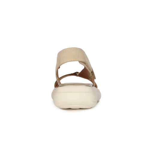 GEOX Women's Sandals Sand/LT Gold Beige