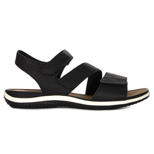 GEOX Women's Velcro Sandals Black