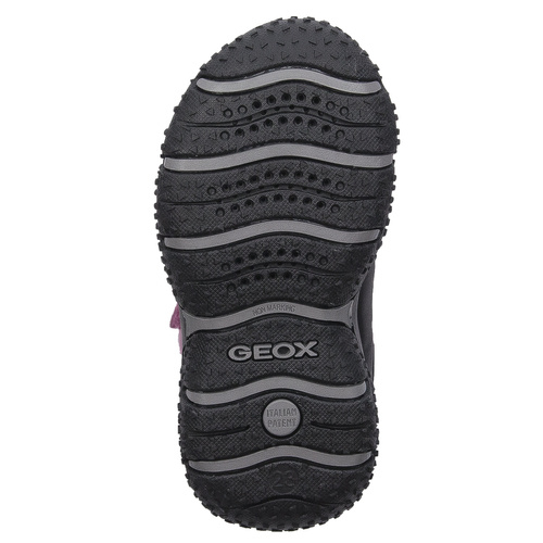 GEOX' insulated Velcro boots Fuchsia Black