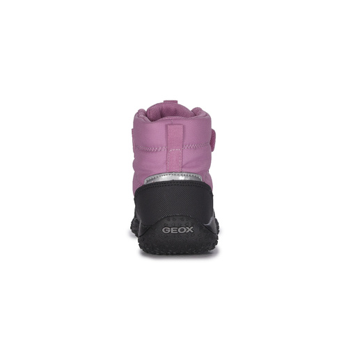 GEOX' insulated Velcro boots Fuchsia Black