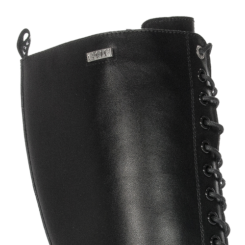GOE Women's leather boots Black