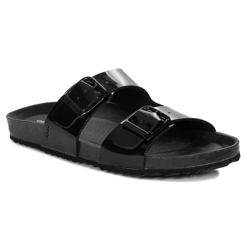 Geox Women's Flip-Flops Black