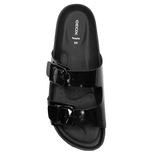 Geox Women's Flip-Flops Black