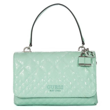 Guess HWSY76 66190 QUEENIE TOP HANDLE FLAP AQU Totes Bag