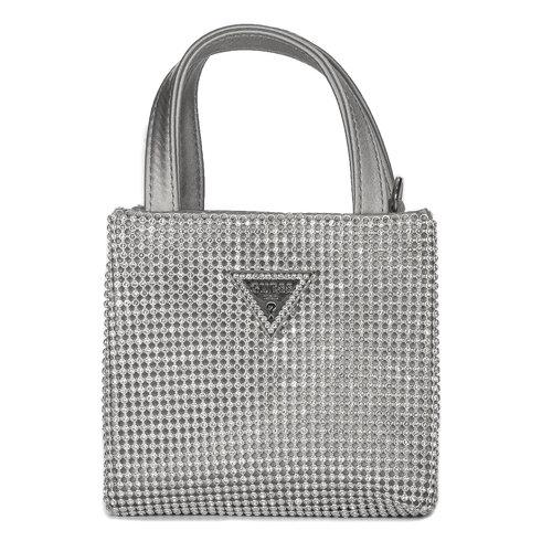 Guess Lua Mini Silver Bag