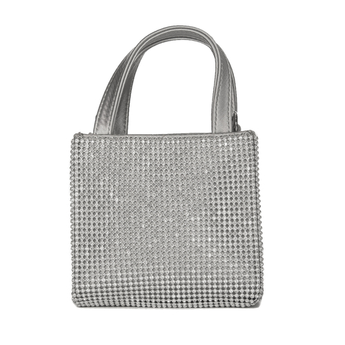 Guess Lua Mini Silver Bag