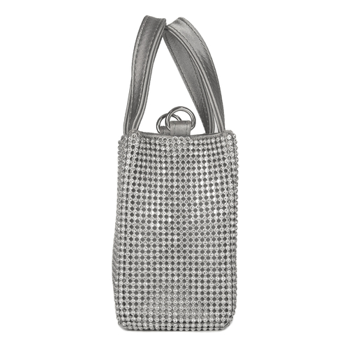 Guess Lua Mini Silver Bag