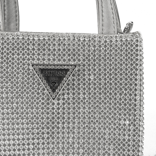 Guess Lua Mini Silver Bag