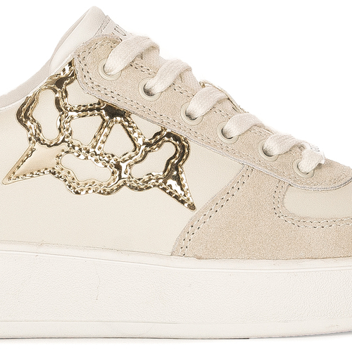 Guess SIDNY IVORY beige sneakers