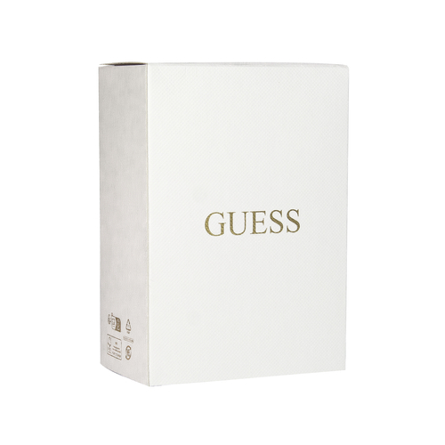 Guess Women's Belt beige LTL gold logo