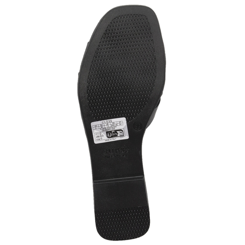 Guess Women's Black leather Slides