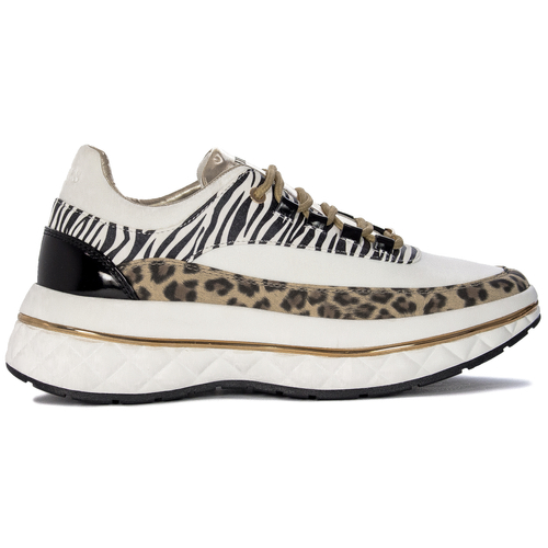 Guess Women's Multicolor Sneakers on the platform