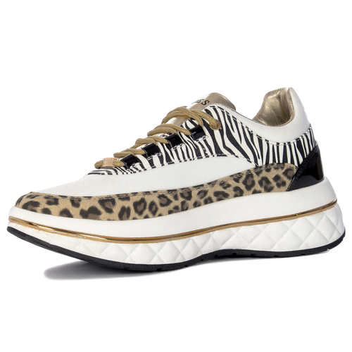 Guess Women's Multicolor Sneakers on the platform