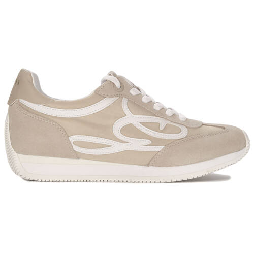 Guess Women's Platform Beige Sneakers