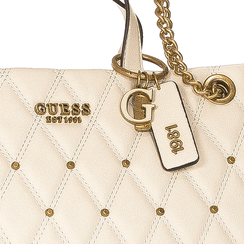 Guess Women's Triana Girlfriend Shopper IVO Ivory bag