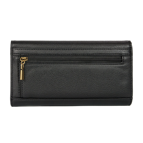 Guess Women's wallet Kristle Slg Pocket Trifold large Bla Black