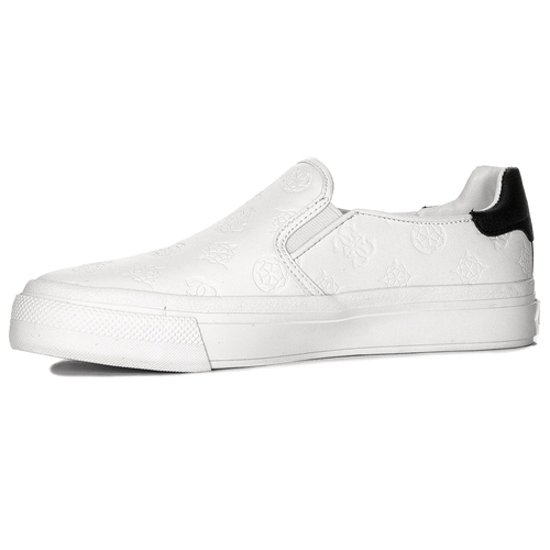 Guess women's shoes with the JANIETT platform white