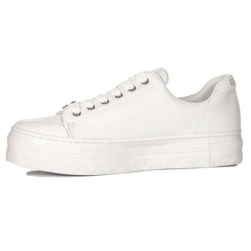 Guess women's shoes with the LULLU platform white