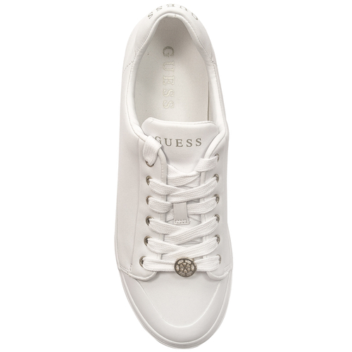 Guess women's shoes with the LULLU platform white