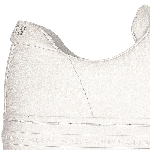 Guess women's shoes with the LULLU platform white