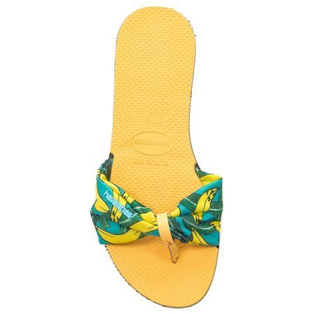 Havaianas 4140714.0776 Hav You Saint Tropez Gold Yellow Slippers