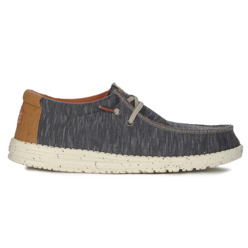 Hey Dude Men's Charcoal gray moccasins