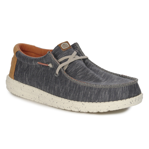 Hey Dude Men's Charcoal gray moccasins