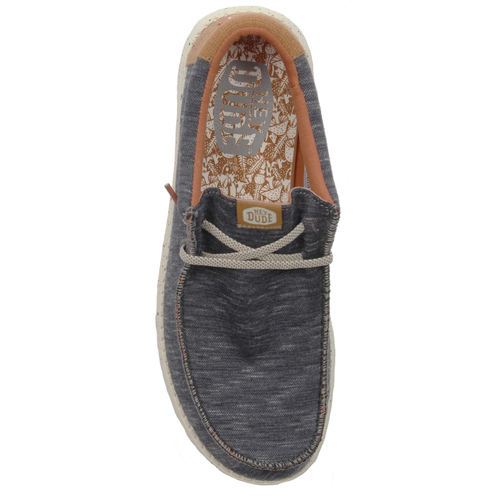 Hey Dude Men's Charcoal gray moccasins