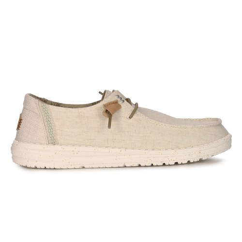 Hey Dude Women's Cream moccasins