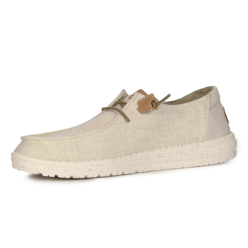 Hey Dude Women's Cream moccasins