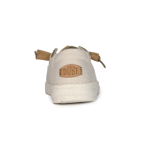 Hey Dude Women's Cream moccasins