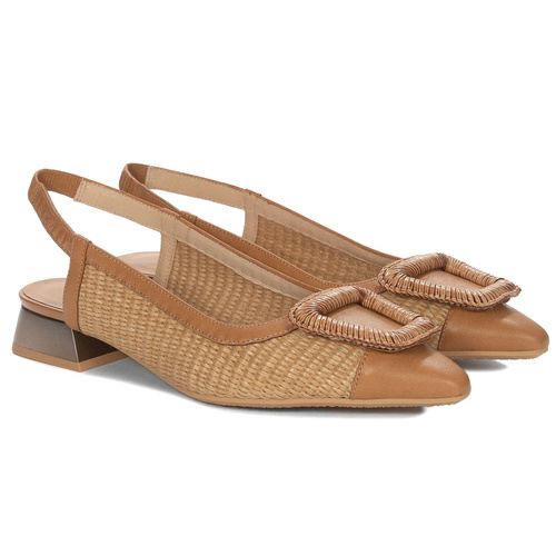 Hispanitas Cuoio Natural pumps