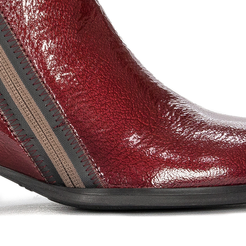 Hispanitas RIO-122 PICOTA boots in leather red
