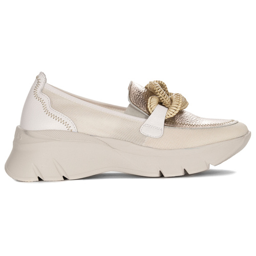 Hispanitas Women's Half Shoes White